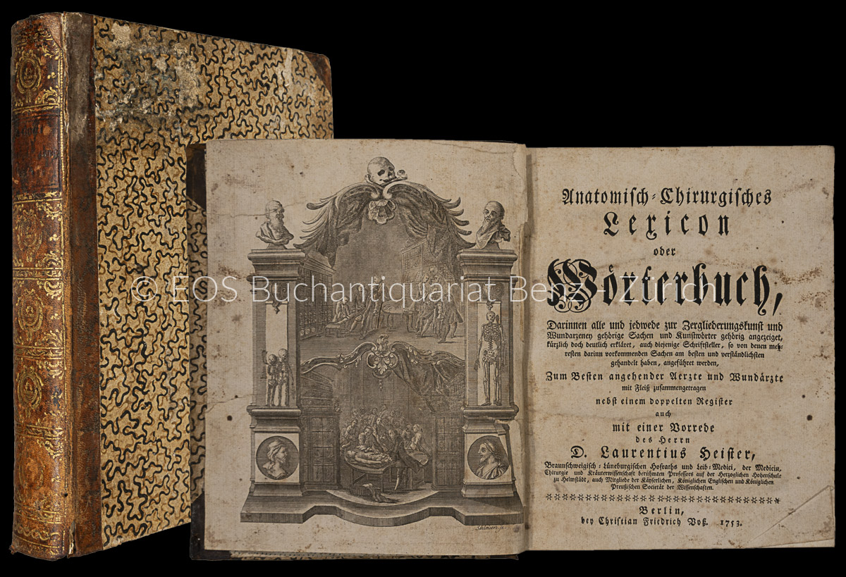 Anatomisch-Chirurgisches Lexicon oder Wörterbuch ... - EOS BUCHANTIQUARIAT BENZ Kurella, Ernst Gottfried: -Anatomisch-Chirurgisches Lexicon oder Wörterbuch ...