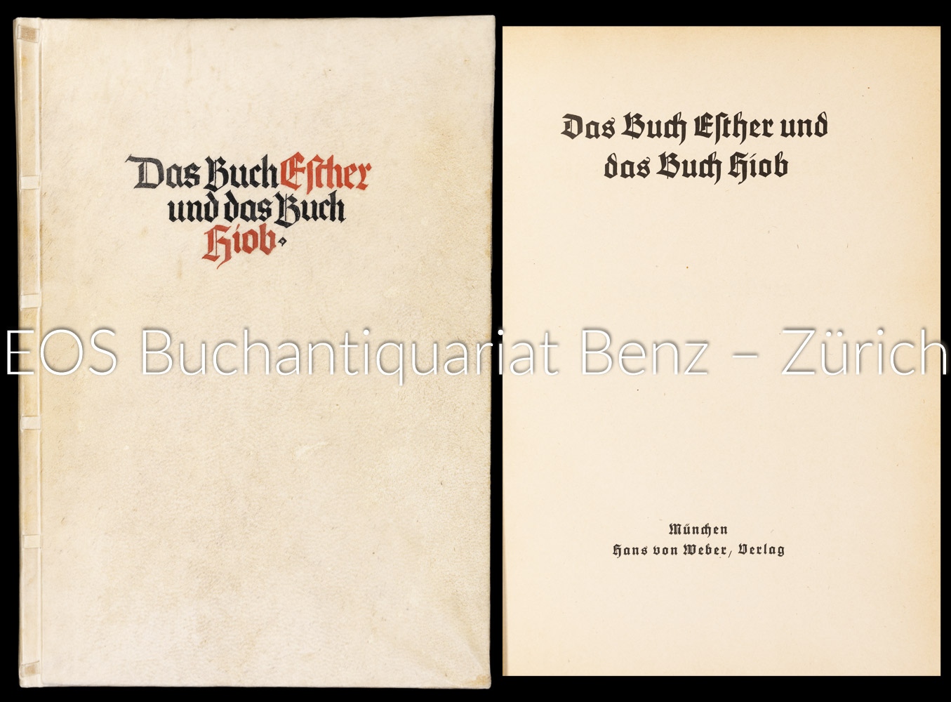 Die erzählenden Bücher des Alten Testaments. - EOS BUCHANTIQUARIAT BENZ -Die erzählenden Bücher des Alten Testaments.