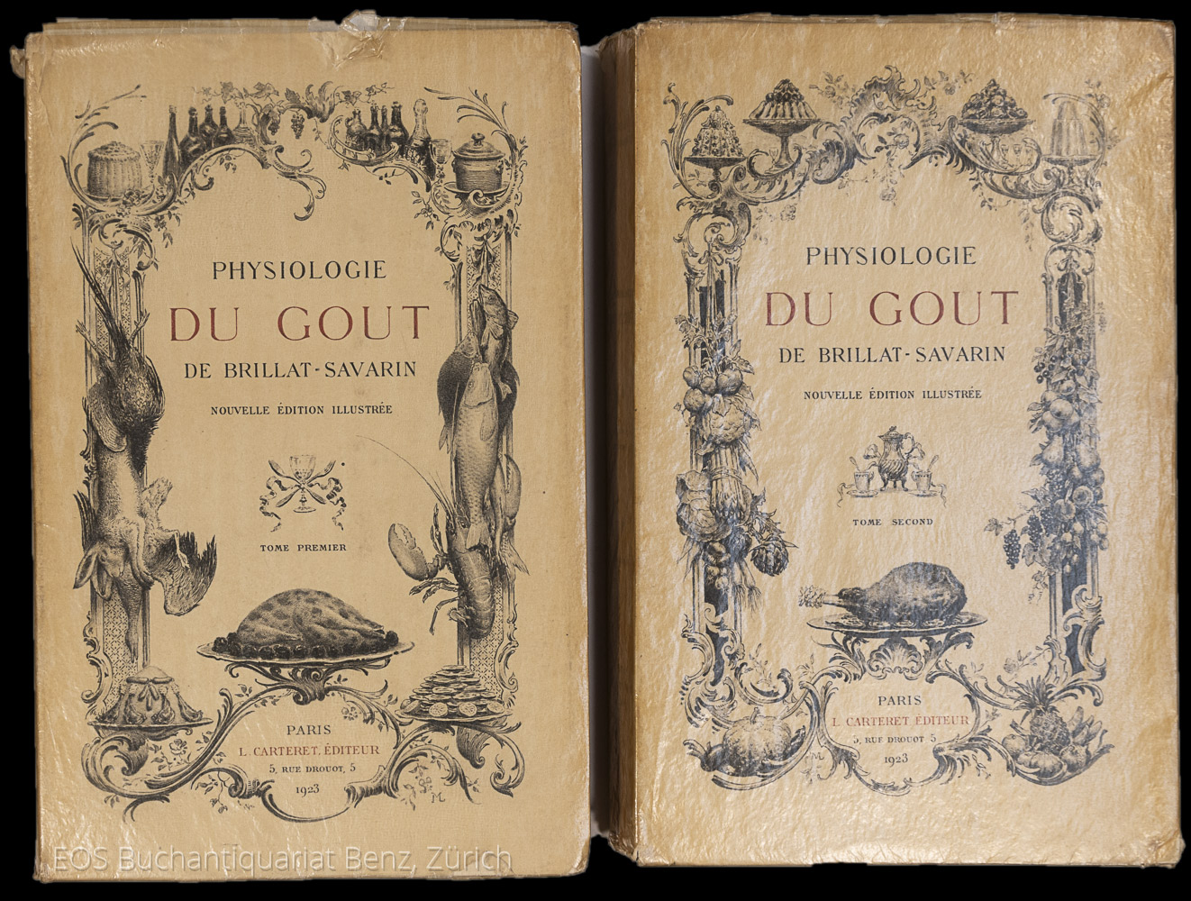 Physiologie du gout. - EOS BUCHANTIQUARIAT BENZ Brillat-Savarin, Jean Anthelme: -Physiologie du gout.