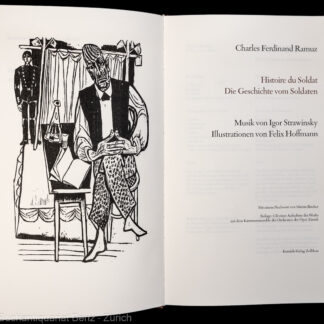 Ramuz, Charles-Ferdinand: -Histoire du Soldat. Die Geschichte vom Soldaten.