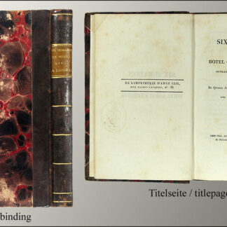 Defauconpret, A.-J.-B. (Hrsg.): -Six semaines en hôtel garni à Londres.