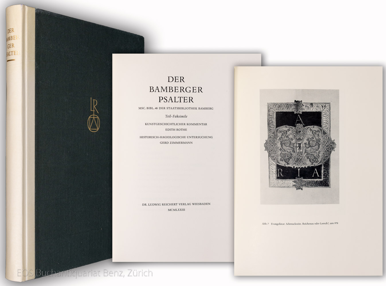 Der Bamberger Psalter. - EOS BUCHANTIQUARIAT BENZ -Der Bamberger Psalter.