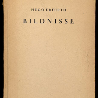 Erfurth, Hugo: -Bildnisse. -
