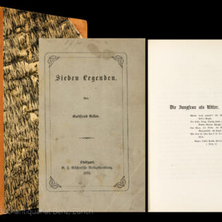 Keller, Gottfried: -Sieben Legenden.