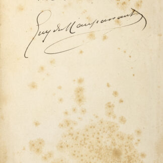 Maupassant, Guy de: -Des vers.