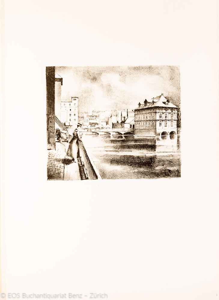 Kunstmappe zum 25jährigen Bestand des Gemeinwesens seit der Vereinigung von Stadt und Ausgemeinden. - EOS BUCHANTIQUARIAT BENZ -Kunstmappe zum 25jährigen Bestand des Gemeinwesens seit der Vereinigung von Stadt und Ausgemeinden.