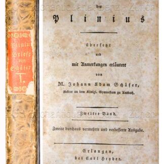 Plinius Caecilius Secundus, Gaius (d. i. Plinius der Jüngere): -Die Briefe