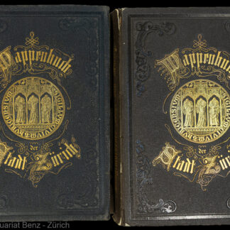 Egli, Jean: -Neues historisches Wappenbuch der Stadt Zürich.