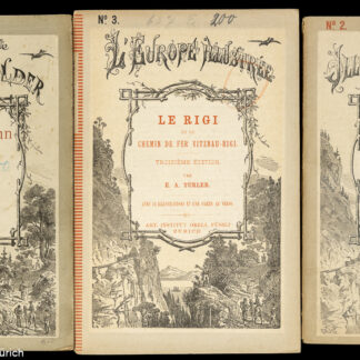 -Europäische Wanderbilder – L'Europe illustrée – Illustrated Europe – Europa illustrata
