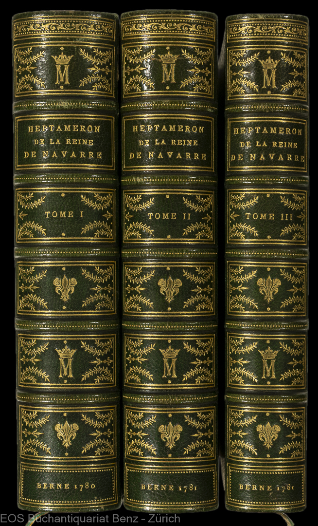 Heptaméron françois. - EOS BUCHANTIQUARIAT BENZ Margarete von Navarra: -Heptaméron françois.