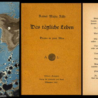 Rilke, Rainer Maria: -Das tägliche Leben.