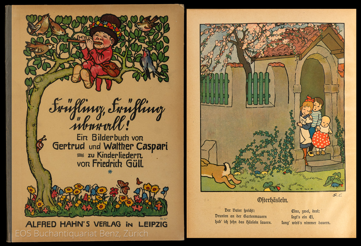 Frühling Frühling überall! - EOS BUCHANTIQUARIAT BENZ Caspari, Gertrud und Walther: -Frühling Frühling überall!