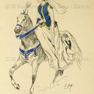 Bachelin, Auguste: -Costumes du cortège historique.