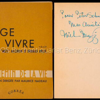 Mezzrow, Mezz: -La rage de vivre – récit.