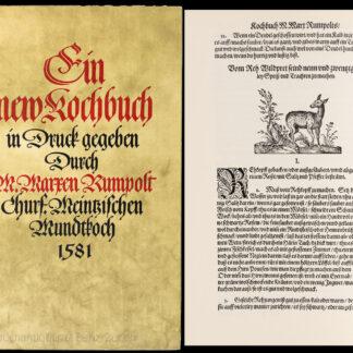 Rumpolt, Marx: -Ein new Kochbuch.