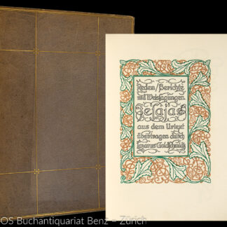 -Reden, Berichte und Weissagungen Jesajas.