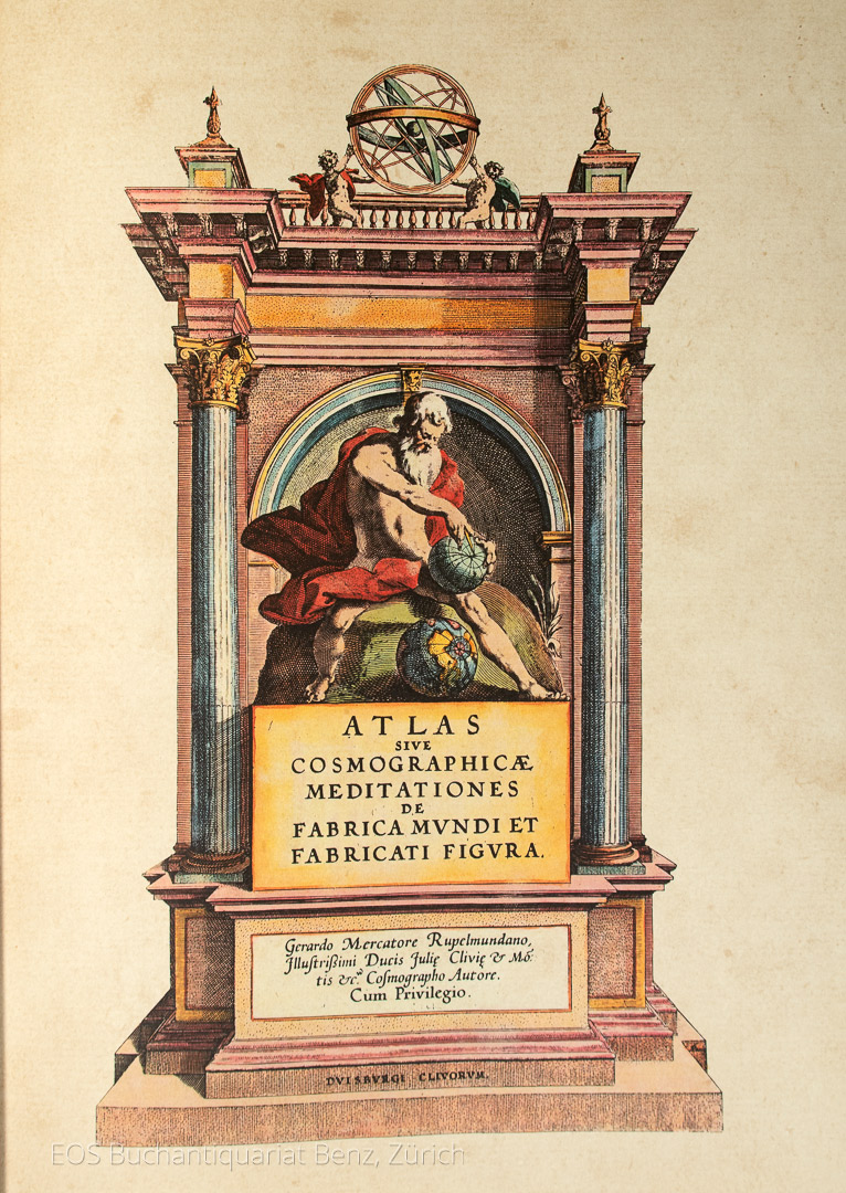 Mercator, Gerhard: Atlas sive cosmographicae meditationes de fabrica mundi et fabricati figura. - Image 2