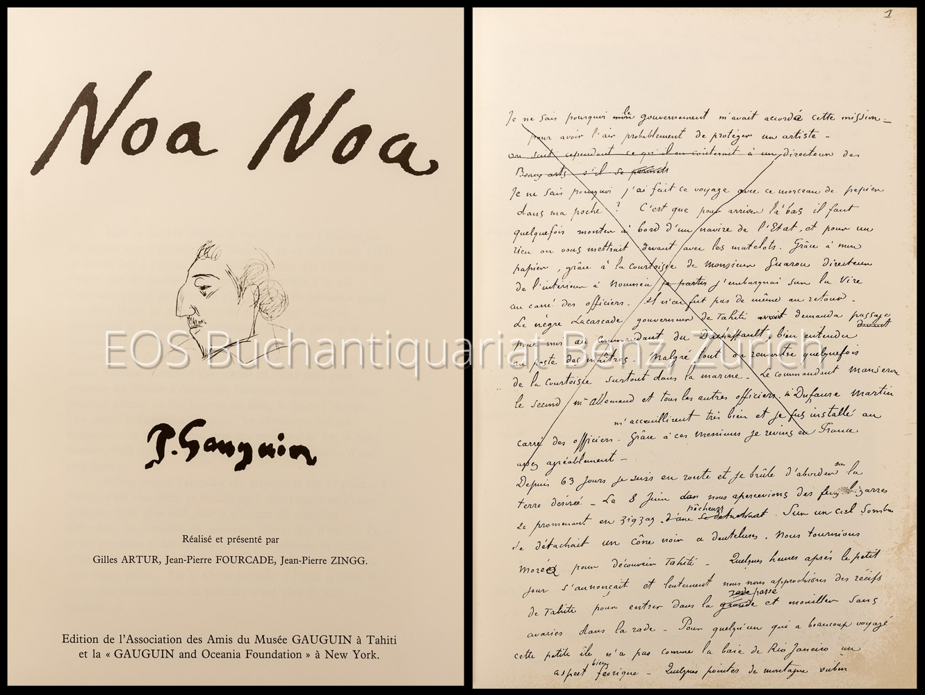 Gauguin, Paul: Noa Noa. – Bild 2