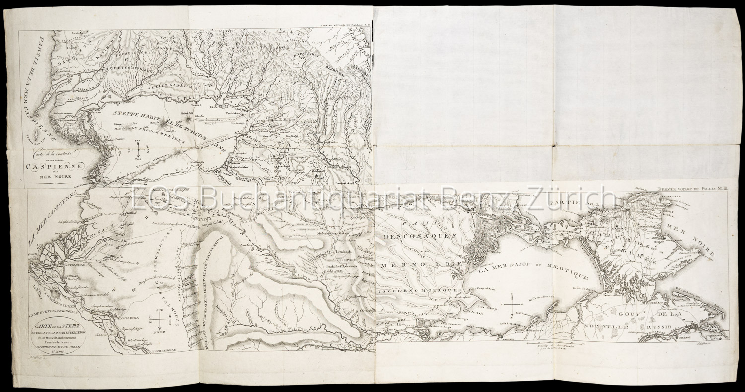 Pallas, Peter Simon: Bemerkungen auf einer Reise in die südlichen Statthalterschaften des Russischen Reichs in den Jahren 1793 und 1794. - Image 2