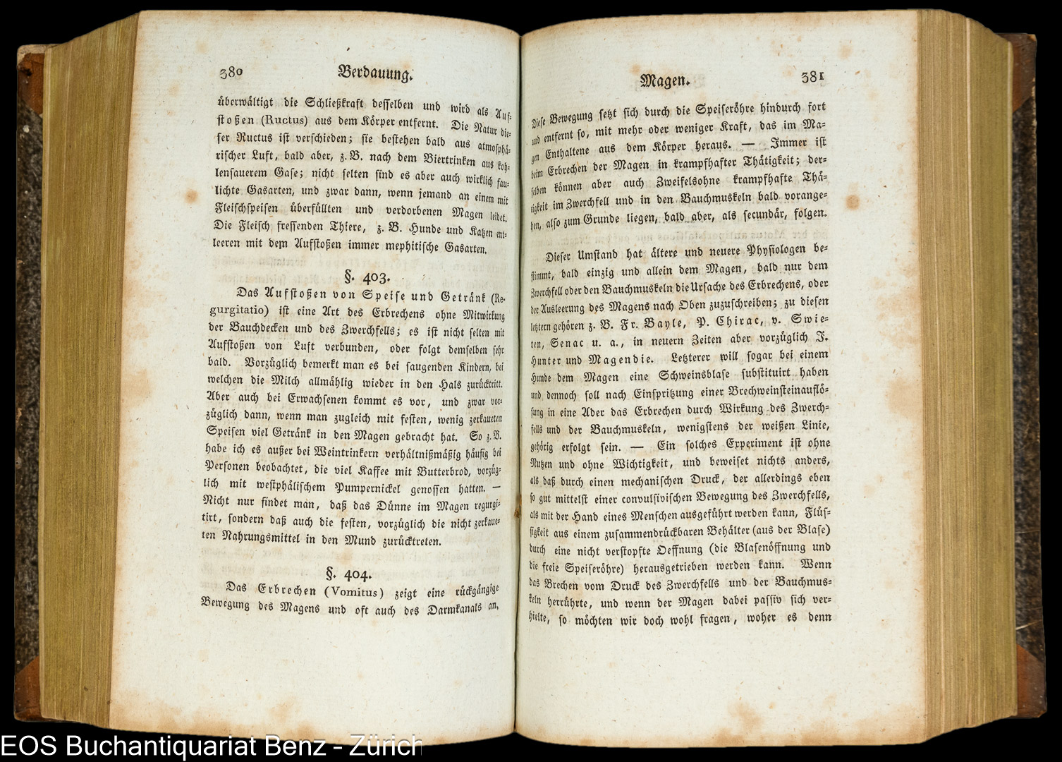 Berthold, Arnold Adolph: Lehrbuch der Physiologie des Menschen und der Thiere. - Image 2
