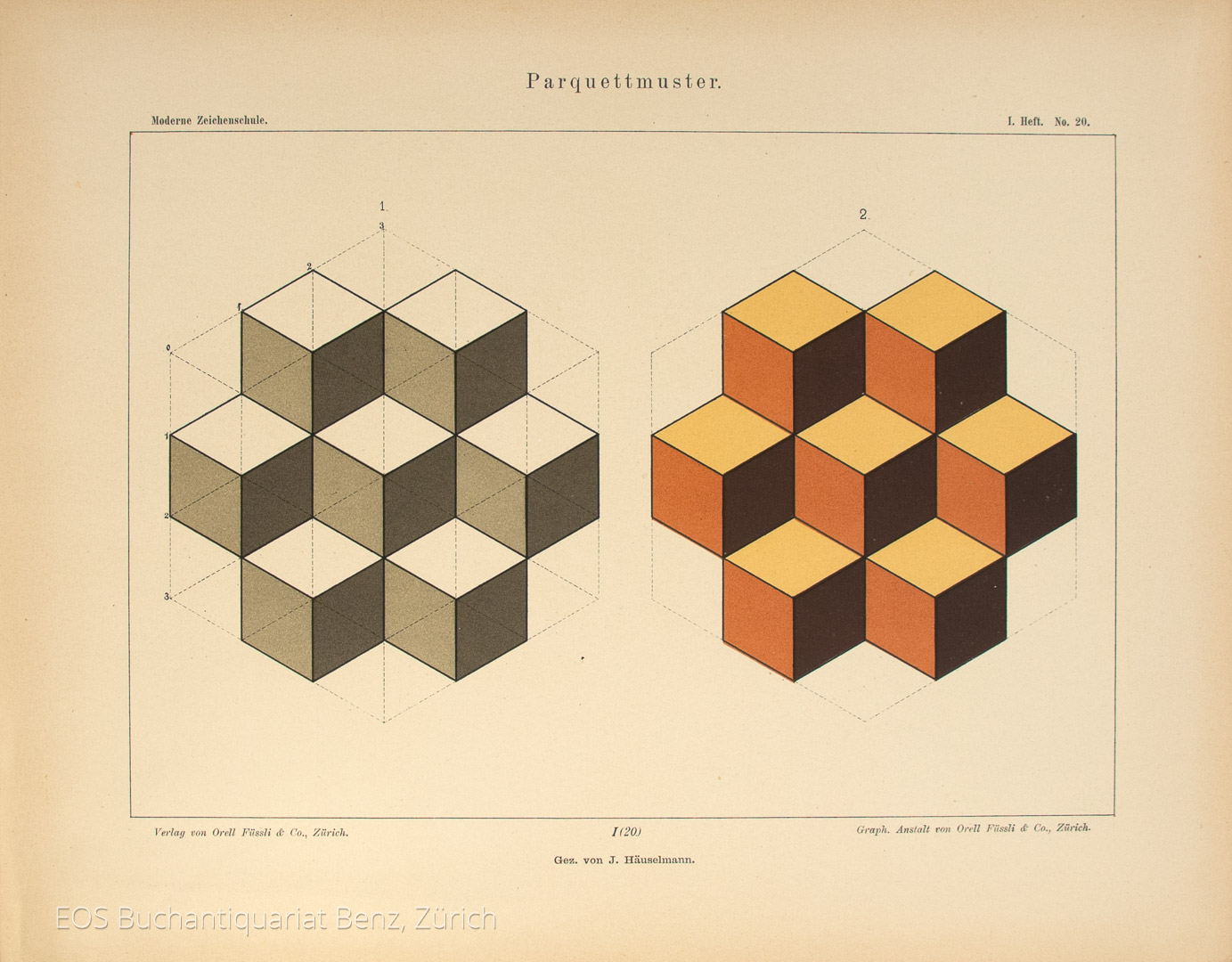 Häuselmann, Jakob: Moderne Zeichenschule. - Image 2