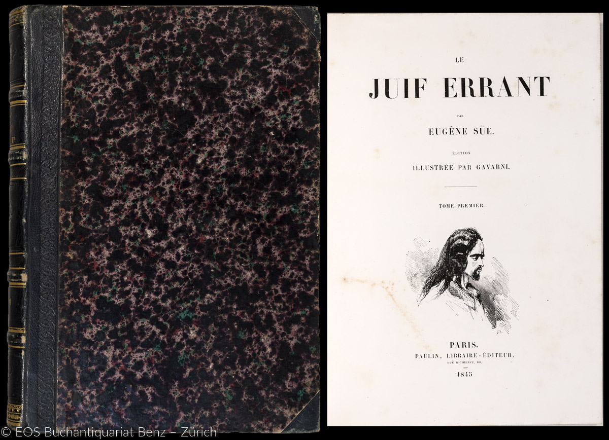 Sue, Eugène: -Le juif errant.