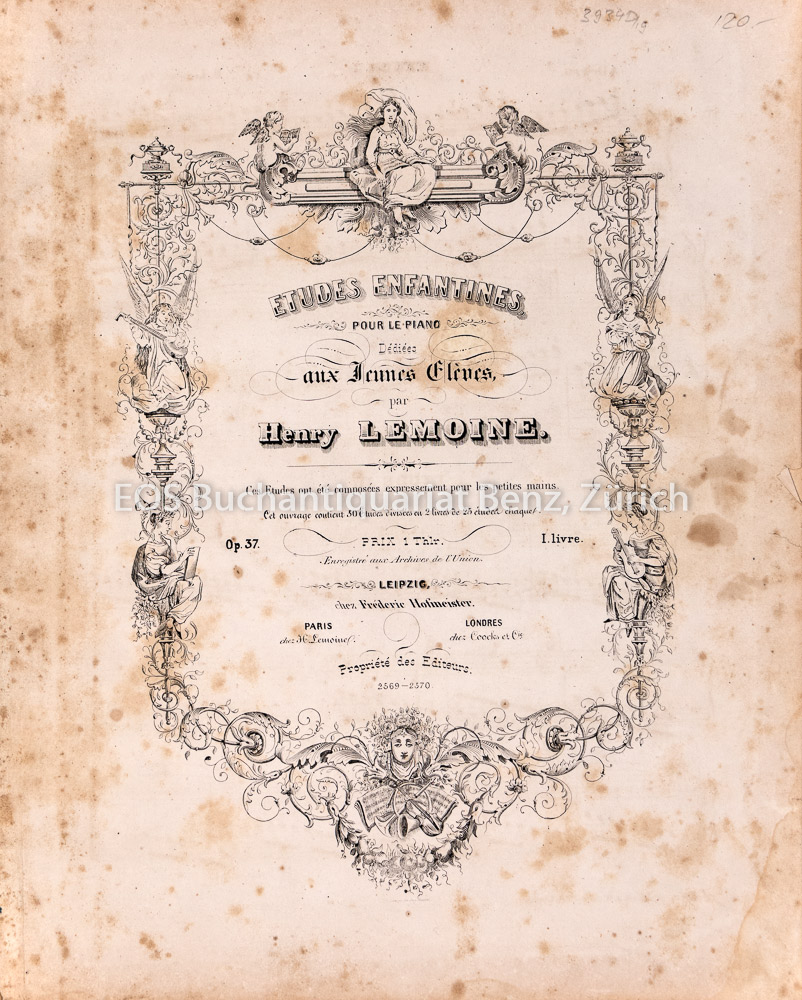 Lemoine, Henry: -Etudes enfantines
