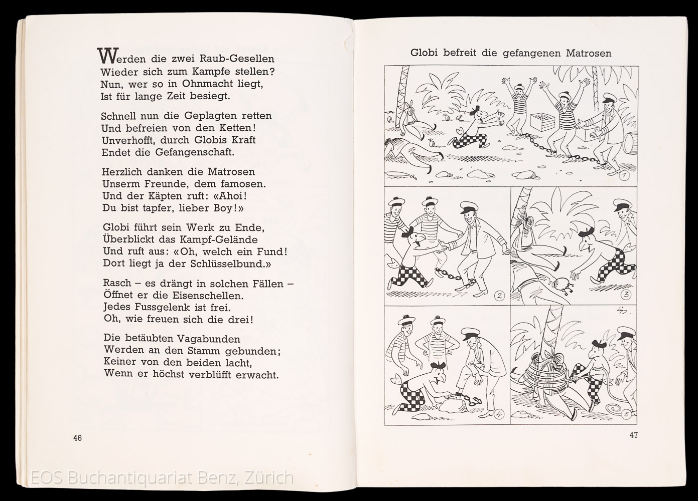 Lips, Robert: Globis Abenteuer auf dem Meeresgrunde. - Image 2