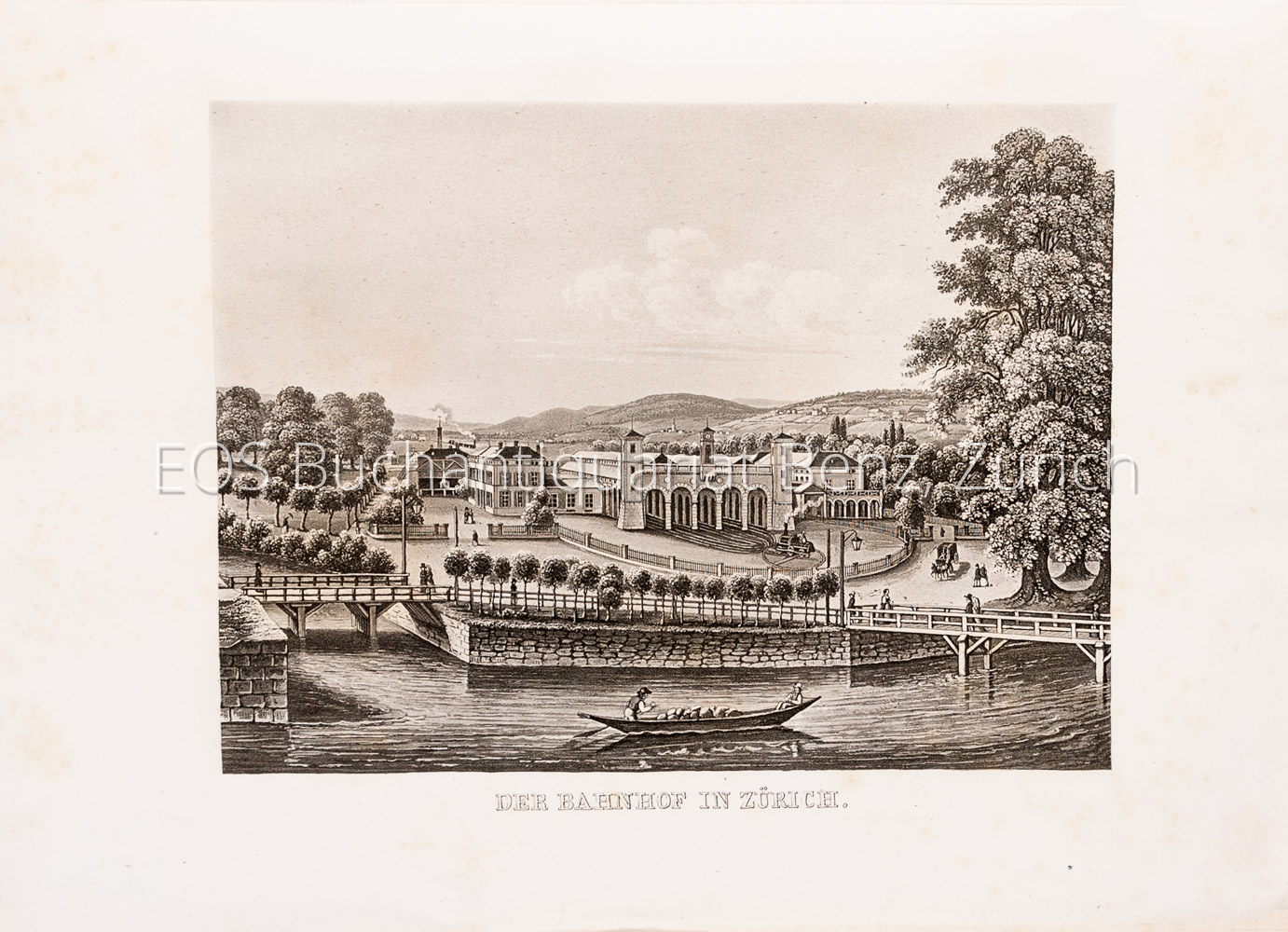 Vogel, Friedrich und Escher, Gottfried von: Memorabilia Tigurina, oder Chronik der Denkwürdigkeiten des Kantons Zürich, 1840–1850 (und) 1850-1860. - Image 3