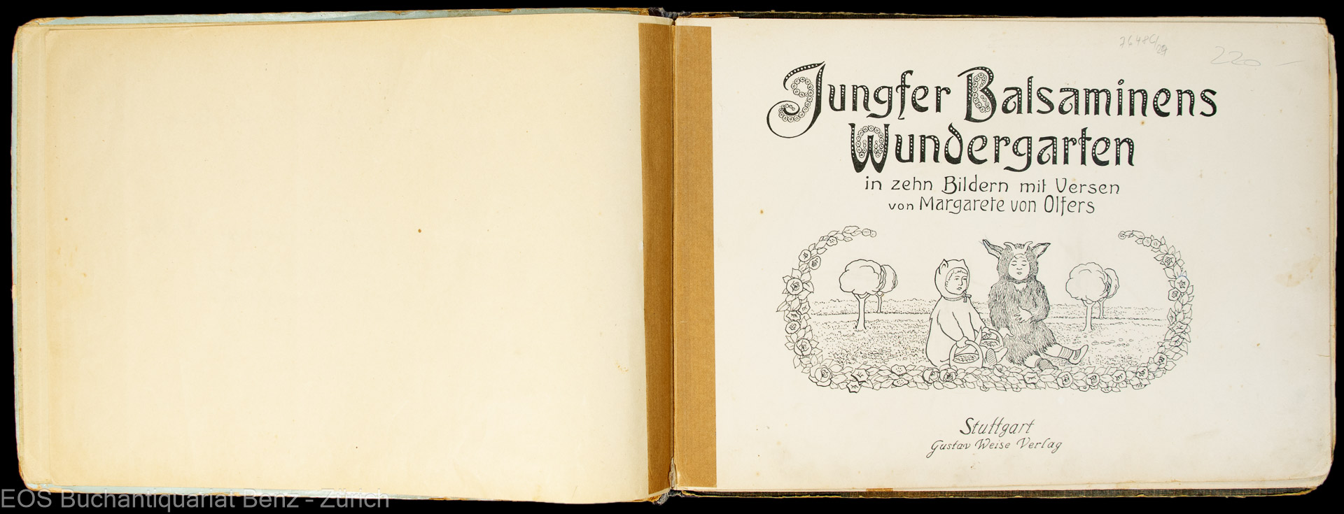 Olfers, Margarete von: Jungfer Balsaminens Wundergarten. – Bild 2