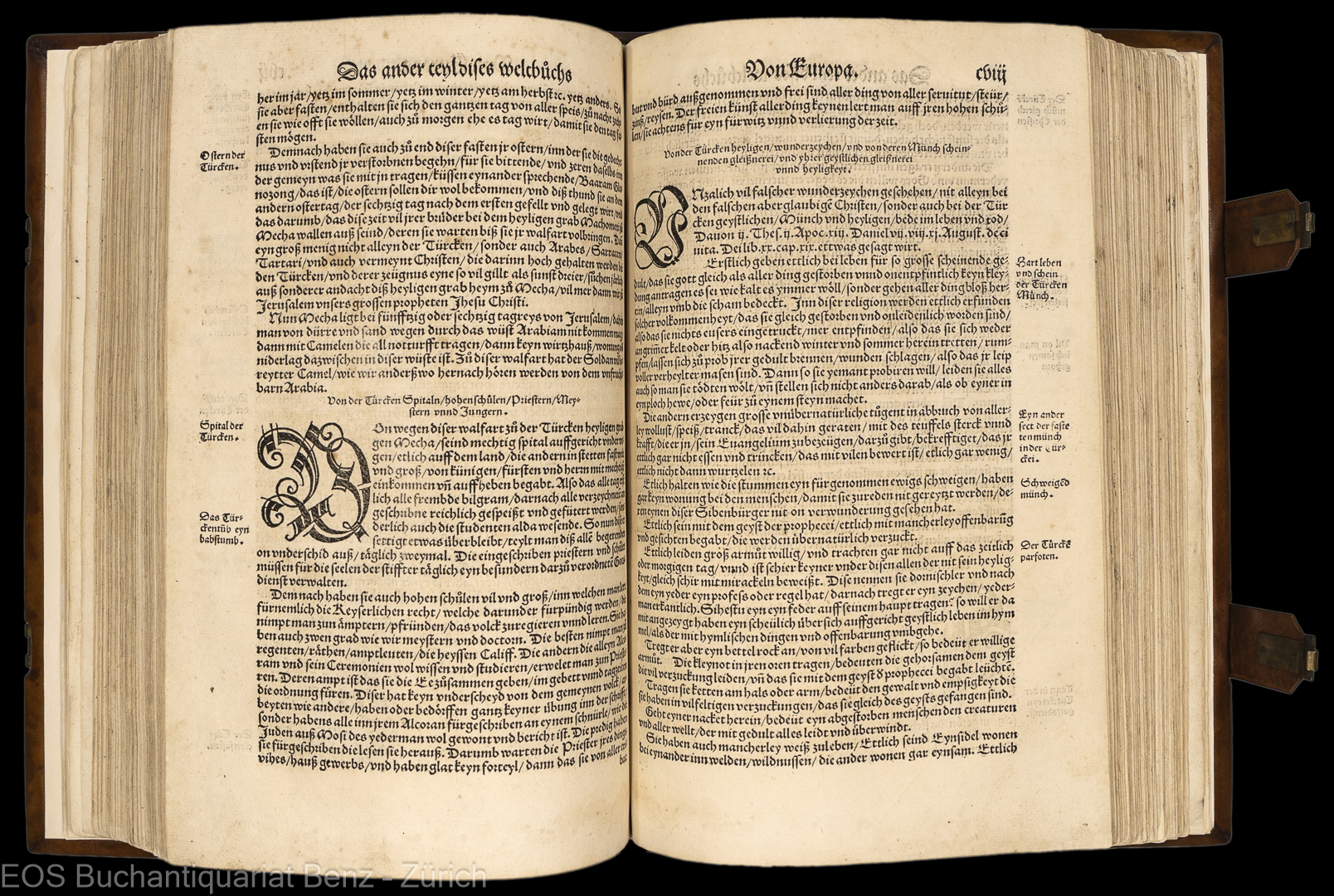 Franck, Sebastian: Weltbuch Spiegel und Bildtniss des gantzen Erdbodens. - Image 2