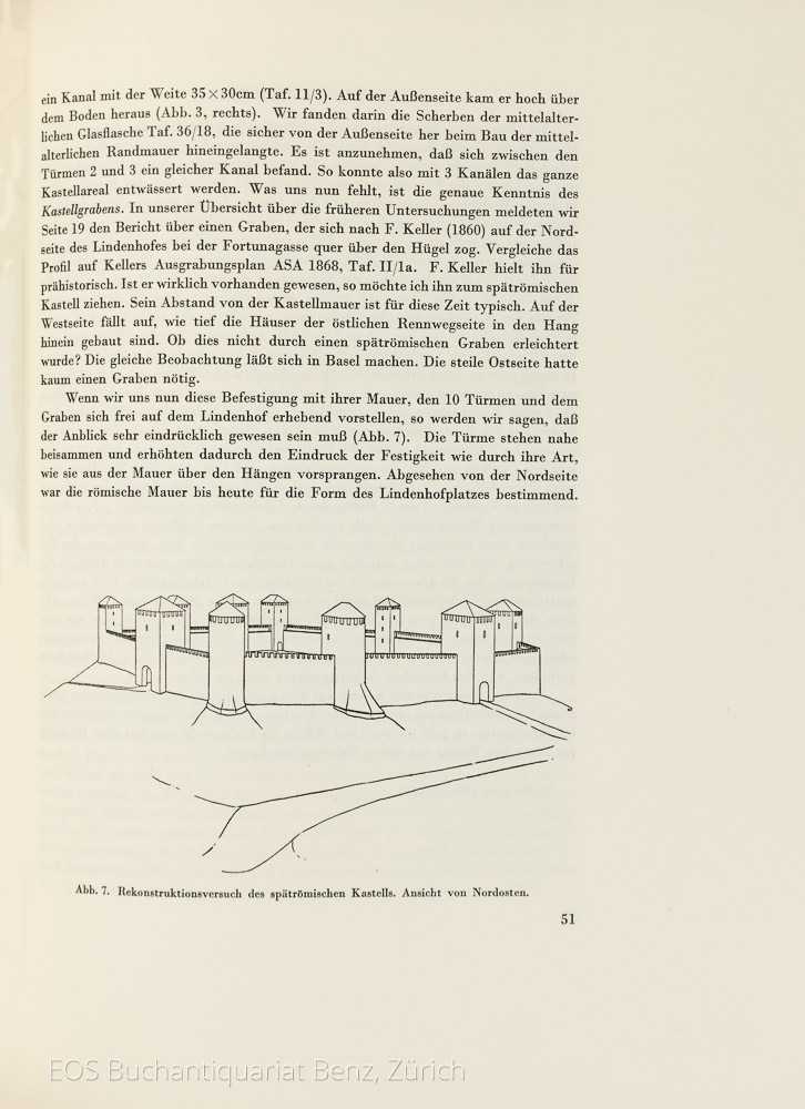 Vogt, Emil: Der Lindenhof in Zürich. – Bild 2