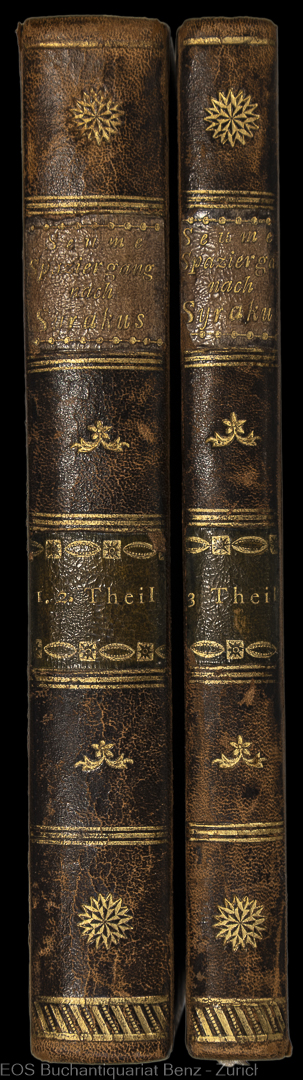 Seume, Johann Gottfried: -Spaziergang nach Syrakus im Jahre 1802.