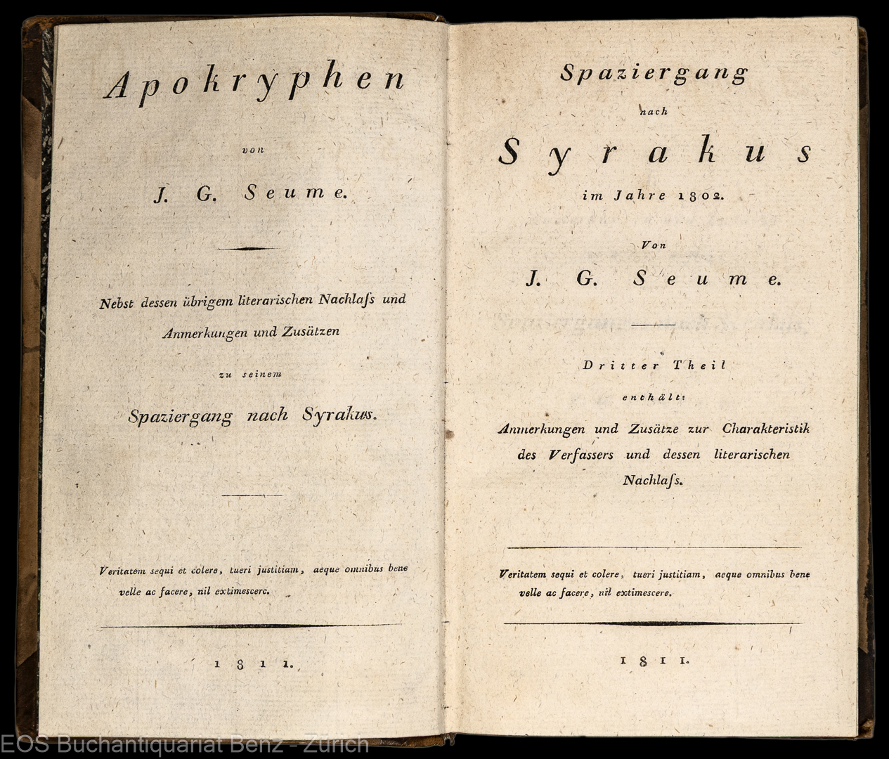 Seume, Johann Gottfried: Spaziergang nach Syrakus im Jahre 1802. – Bild 2
