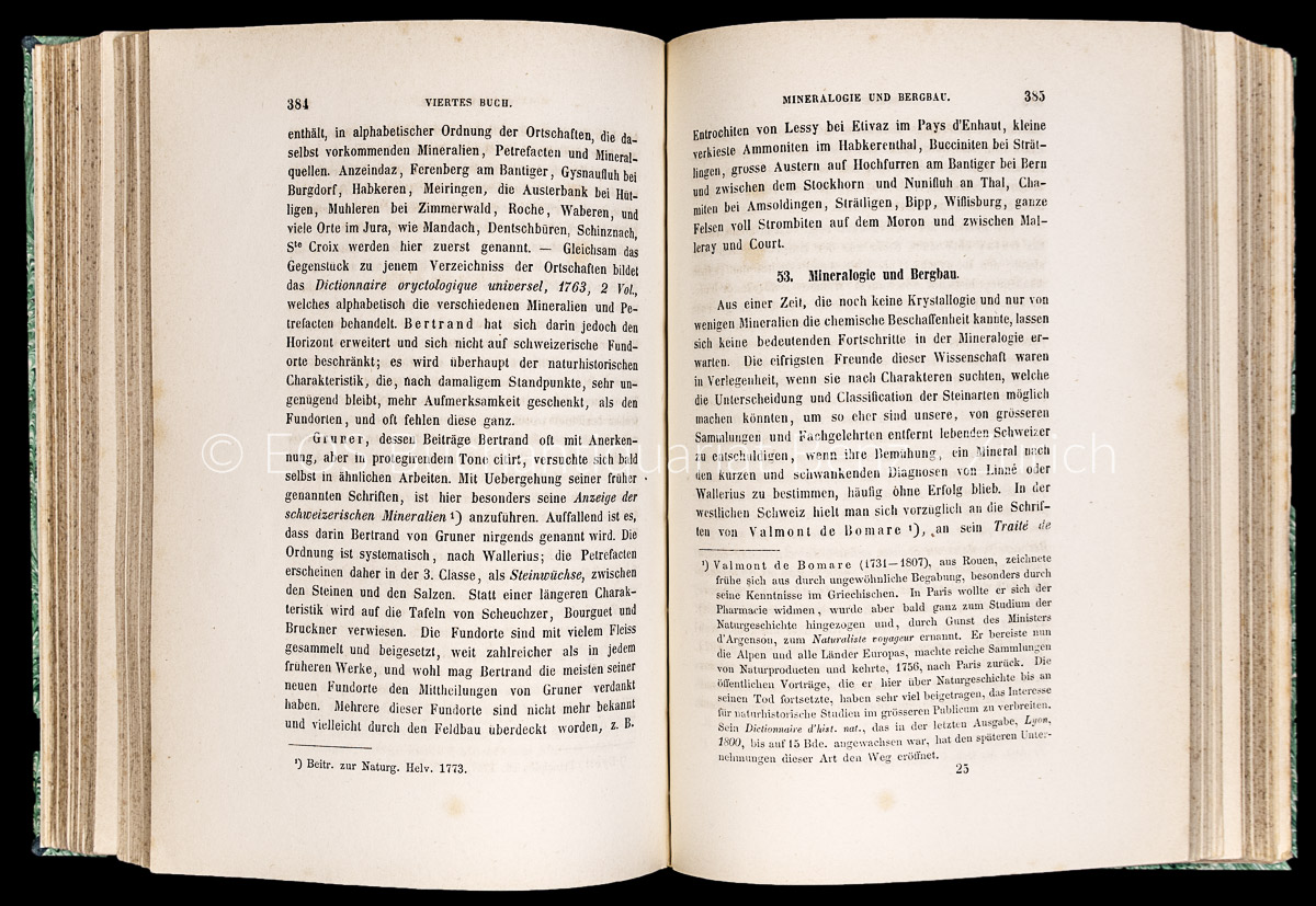 Studer, Bernhard: Geschichte der physischen Geographie der Schweiz bis 1815. – Bild 2