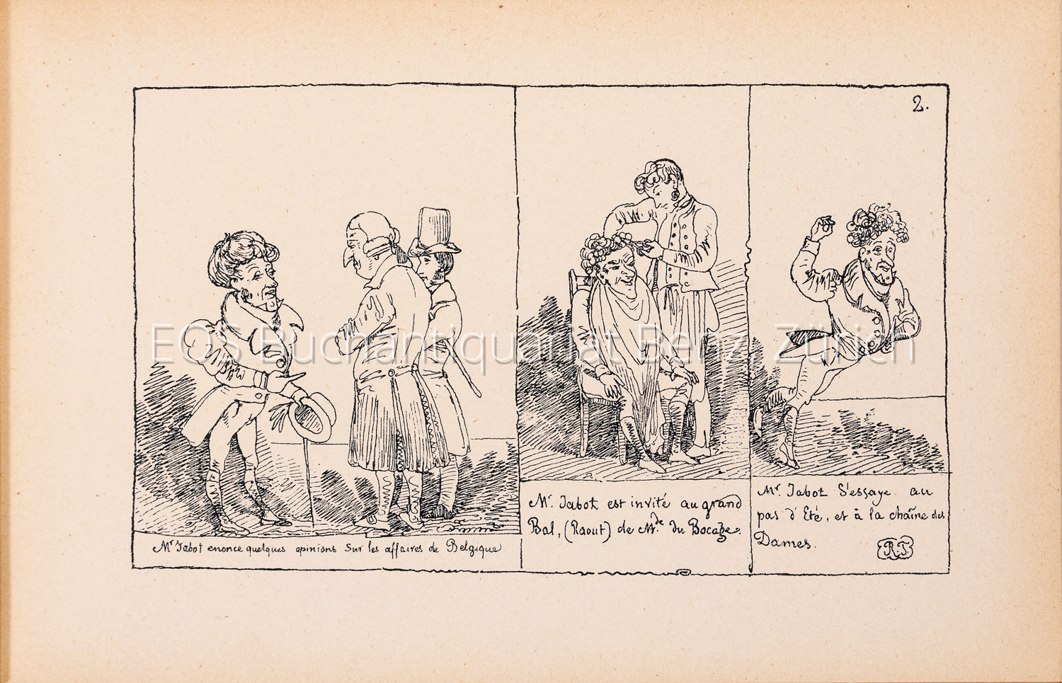 Toepffer, Rodolphe: Histoire de Mr. Jabot. – Bild 2