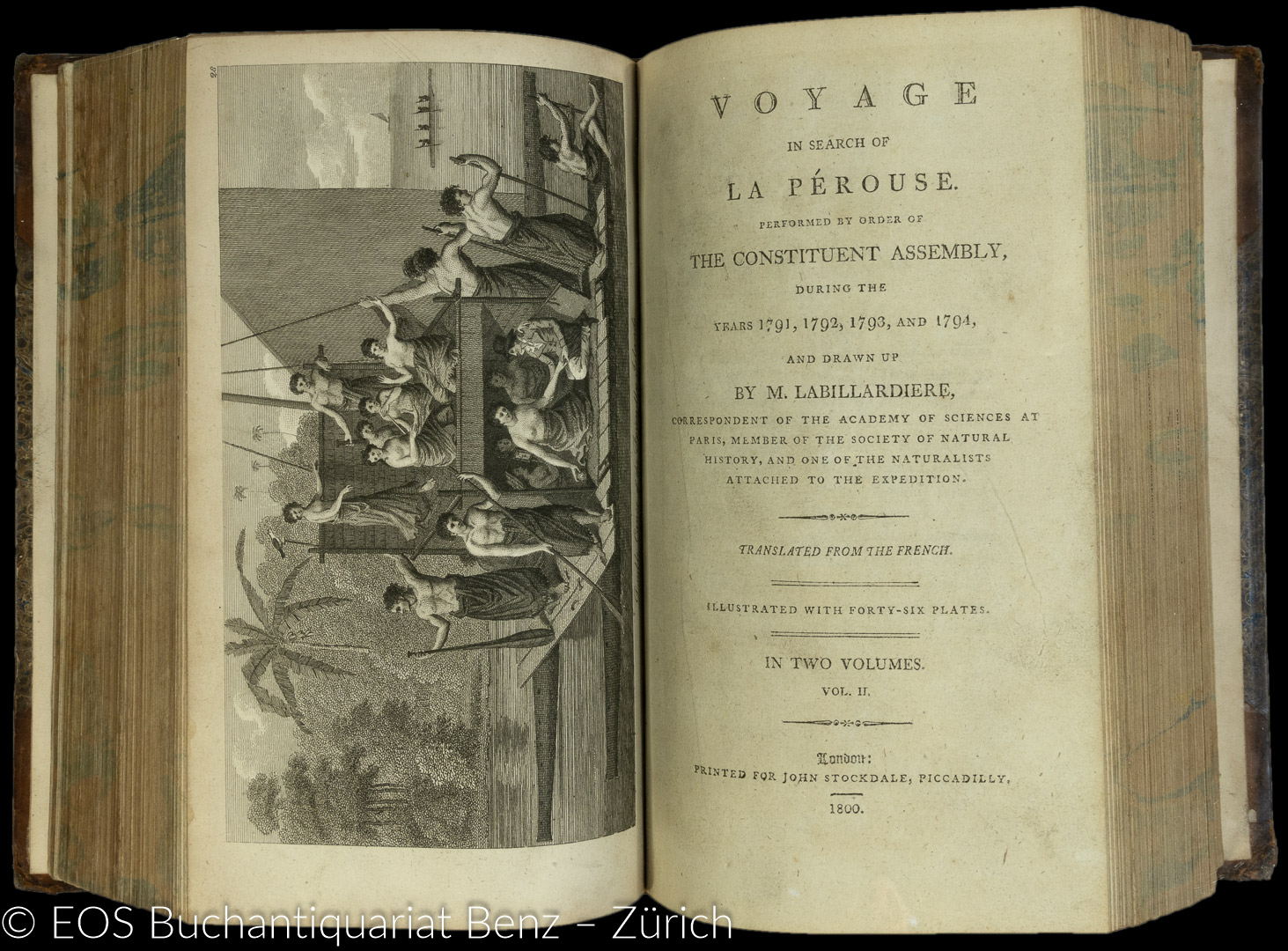 La Billardière, Jacques-Julien Houtou de: Voyage in search of La Pérouse. - Image 2