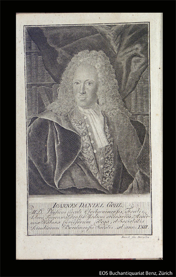 Gohl, Johann Daniel: -Compendium oder kurtze Einleitung zur Praxi Clinica.