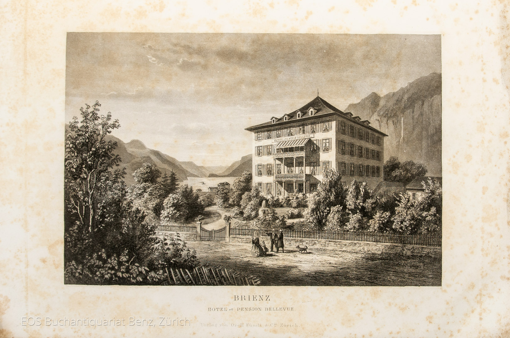 Meyer-Ahrens, Konrad: Die Heilquellen und Kurorte der Schweiz und einigen der Schweiz zunächst angrenzenden Gegenden der Nachbarstaaten. - Image 2