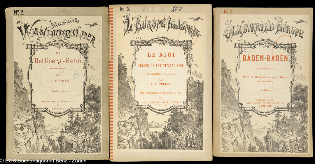 -Europäische Wanderbilder – L'Europe illustrée – Illustrated Europe – Europa illustrata