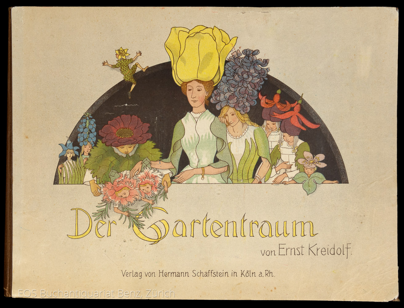 Kreidolf, Ernst: -Der Gartentraum.
