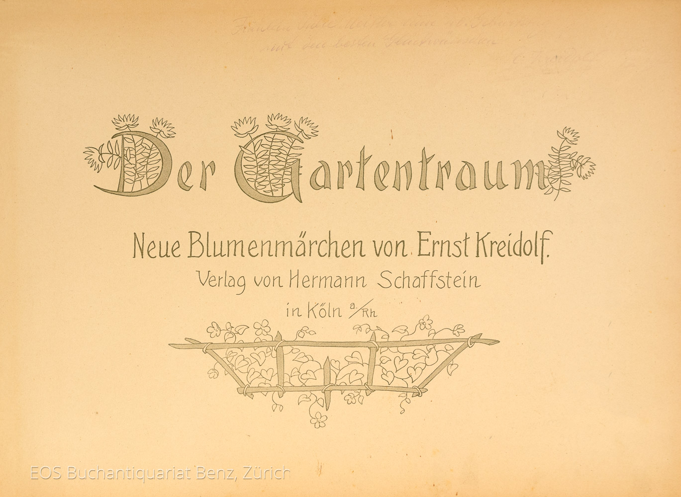 Kreidolf, Ernst: Der Gartentraum. - Image 2