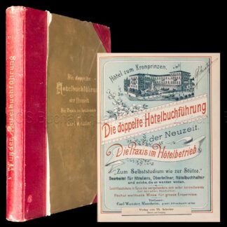 Wunder, Carl: -Die doppelte Hotelbuchführung der Neuzeit.