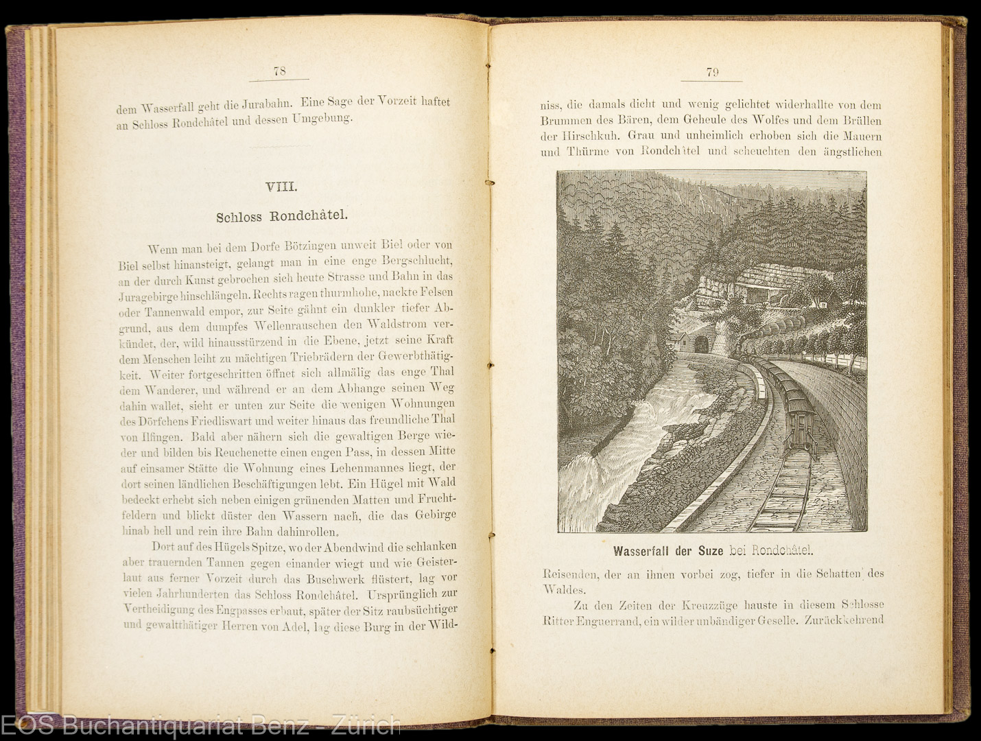 Schüler, Ernst: Der bernische Jura und seine Eisenbahnen, Land, Volk und Cultur. – Bild 2
