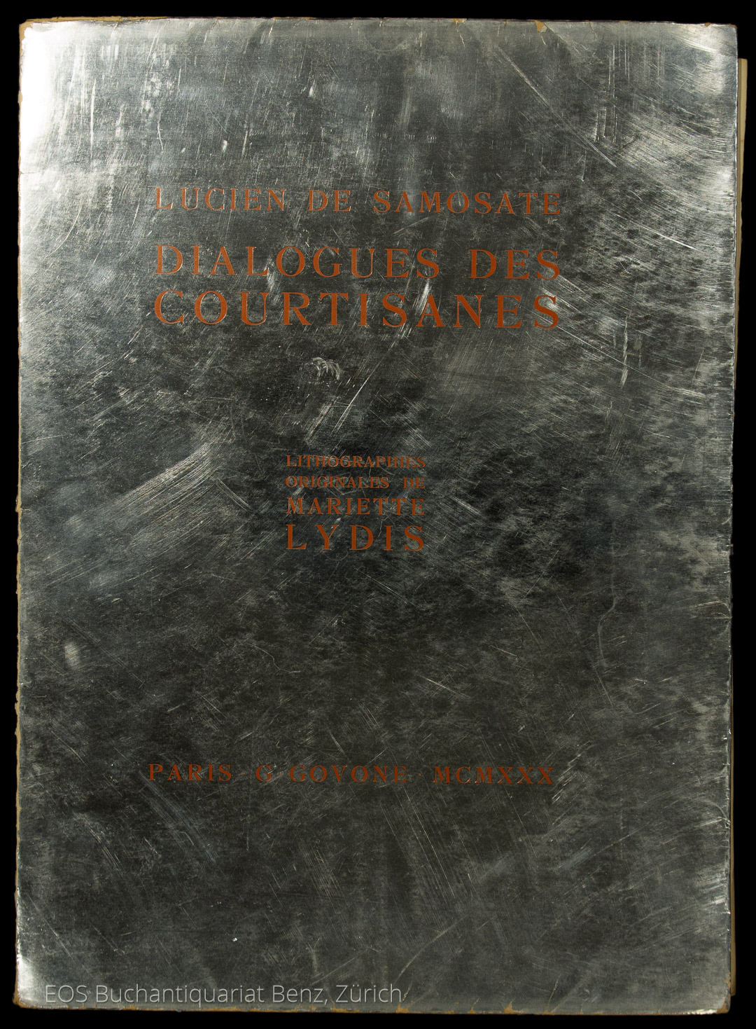 Lucien de Samosate (d.i. Lukianos): Dialogues des courtisanes. - Image 2