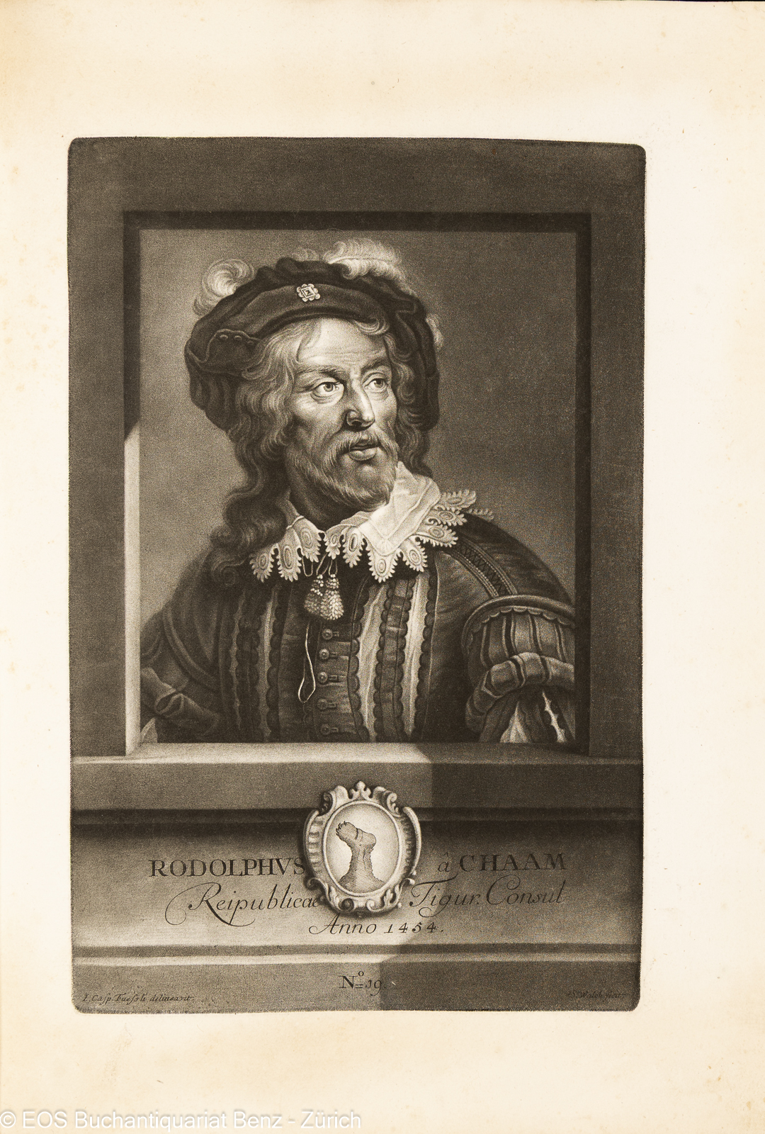 Walch, Sebastian: Portraits aller Herren Burger-Meistern. - Image 2