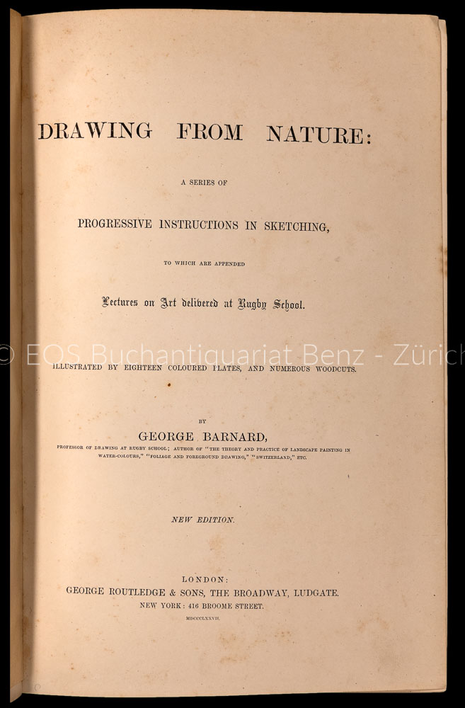 Barnard, George: Drawing from Nature. - Image 3