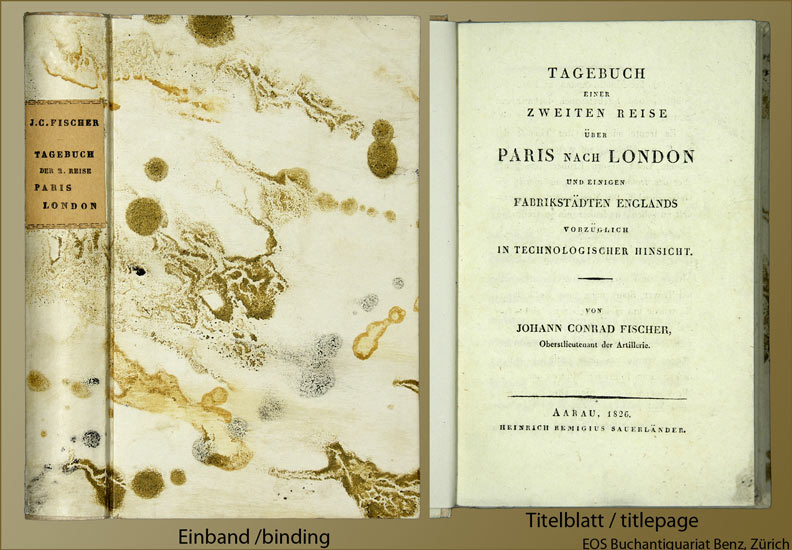 Fischer, Johann Conrad: -Tagebuch einer zweiten Reise über Paris und London