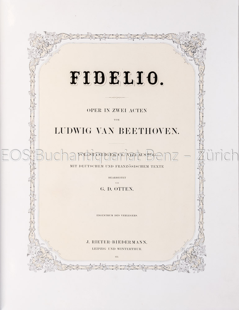 Beethoven, Ludwig van: Fidelio. - Image 2