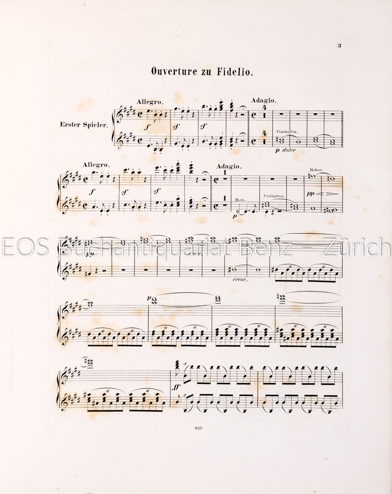 Beethoven, Ludwig van: Fidelio. - Image 3